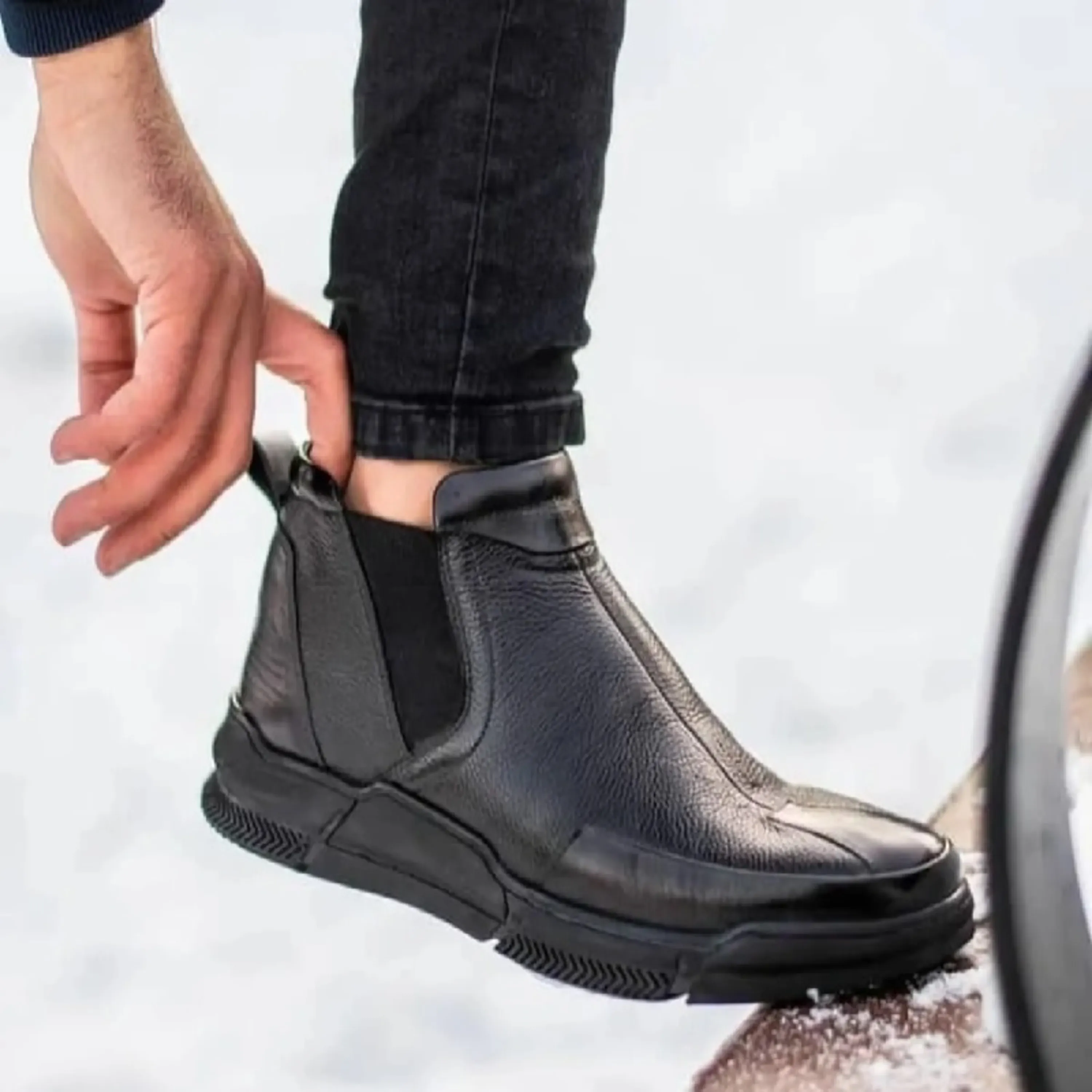 کفش چرم مردانه مدلB13 کفش چرم مردانه مدلB13